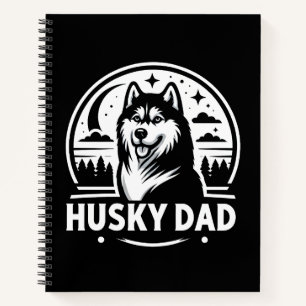 Husky Pap Gift Hond Eigenaar Siberische Huskies Va Notitieboek