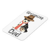 Husky Pap Magneet (Linkerzijde)