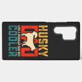 Husky Pap, Reguliere Pap Verhoogd naar Coolness Gr Samsung Galaxy Hoesje (Achterkant horizontaal)