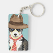 Husky Pap Sleutelhanger (achterkant)