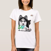 Husky Pap T-shirt (Voorkant)