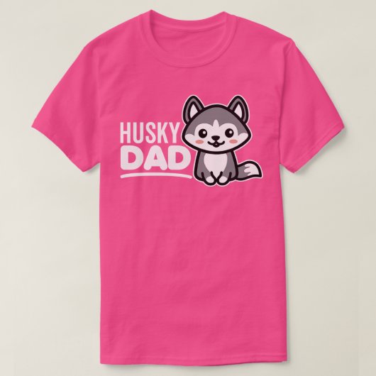 Husky Pap T-shirt (Design voorkant)