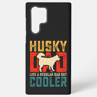 Husky-papa, gewone papa verheven tot coolheid Grap Samsung Galaxy Hoesje