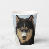Husky Papieren Bekers (Achterkant)