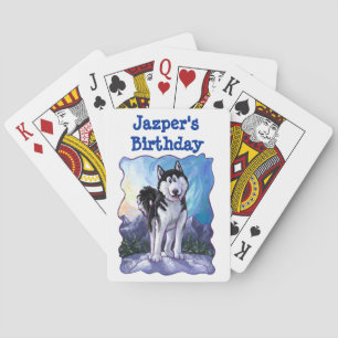 Husky Party Centre Speelkaarten