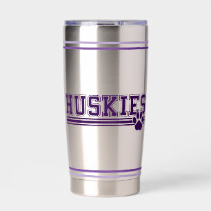 Husky Paw geïsoleerde droogtrommel Drinkbeker