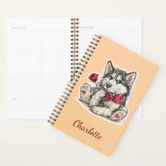 Husky personnalisé avec nom personnalisé