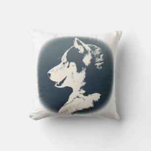 Husky Pillow Siberian Husky Malamute Gifts Kussen