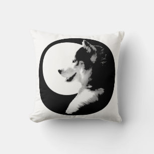 Husky Pillow Siberian Husky Malamute Gifts Kussen