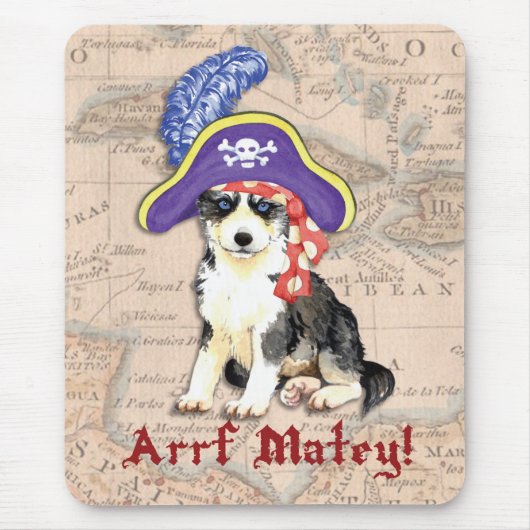 Husky Pirate Muismat (Voorkant)