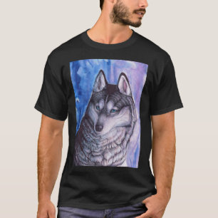 Husky Portrait T-shirt