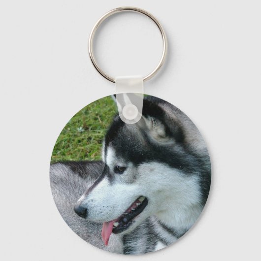 Husky Profile Sleutelhanger (Voorkant)