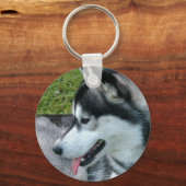 Husky Profile Sleutelhanger (Voorkant)