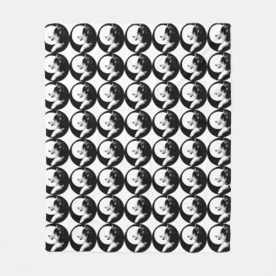 Husky Pup Blanket Siberian Husky Sled Dog Blankets Fleece Deken