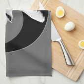 Husky Pup Towel Husky Malamute Tea Towel Theedoek (Quarter Fold)