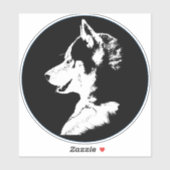 Husky Puppy Stickers Husky Malamute Decals (Vel)