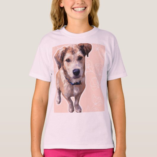 Husky Puppy T-Shirt (Devant)