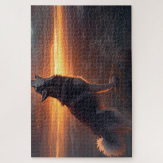 Husky puzzle legpuzzel