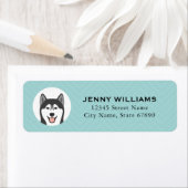 Husky Return Address Labels (Insitu)