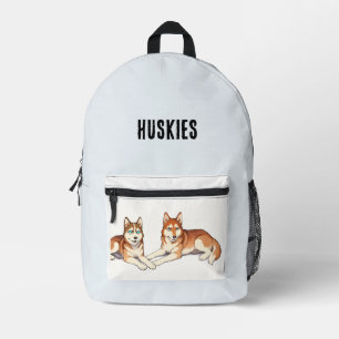 Husky-rugzak Bedrukte Rugzak
