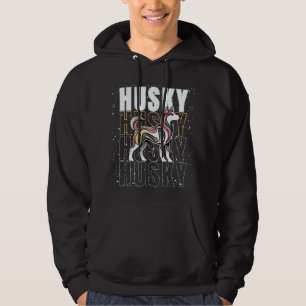 Husky Schattige ontwerp Hoodie