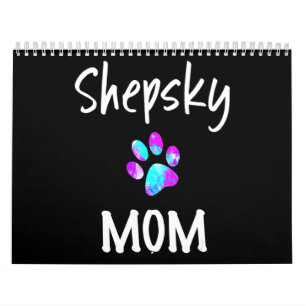Husky   Shepsky mam German Shepherd Husky Mix Dog Kalender