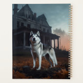 Husky sibérien Halloween Épouvantable (Dos)