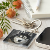 Husky Sleutelhanger (Voorkant Rechts)