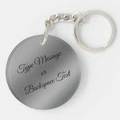 Husky Sleutelhanger Husky Malamute Sleutelhanger p (Achterkant)