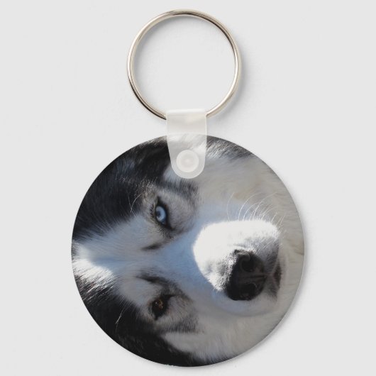 Husky Sleutelhanger Siberian Husky / Malamute Gift (Voorkant)