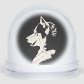 Husky Snowglobe Husky Puppy Customize Snowglobe (Avant)