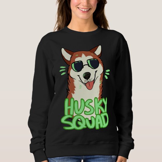 Husky Squad Copper Trui (Voorkant)