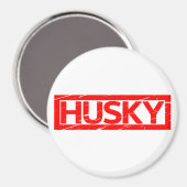 Husky Stamp Magneet (Voorkant / Achterkant)