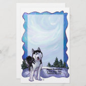 Husky Stationery Briefpapier (Voorkant / Achterkant)