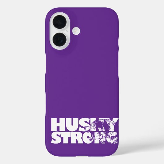 Husky Strong Case-Mate iPhone Case (Achterkant)