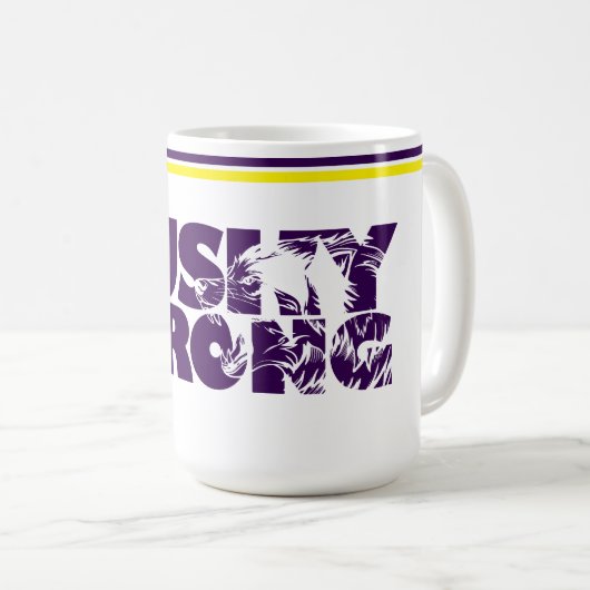 Husky Strong Coffee Mok (Voorkant rechts)
