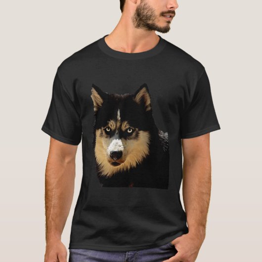 Husky T-shirt (Voorkant)