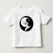 Husky T-Shirt Toddler Sled Dog Tee Shirts (Voorkant)