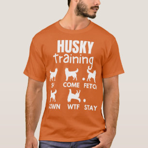 Husky Training Husky Hond Trucs T-shirt