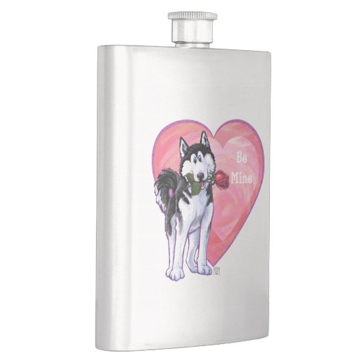 Husky Valentijnsdag Heupfles (Rechts)