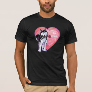 Husky Valentijnsdag T-shirt