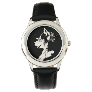 Husky Watch Siberian Husky Malamute Wrist Watch Horloge