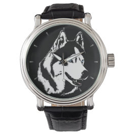 Husky Watch Siberian Husky Malamute Wrist Watch Horloge