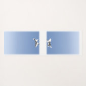 Husky Yoga Mats Malamute / Husky Sled Dog Mat (Achterkant (horizontaal))