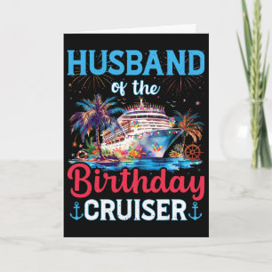 Husnd Van De Verjaardag Cruiser Grappige Cruise Ve Kaart