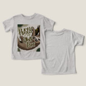 Hustle at Your Own Pace' Sloth Graphic (Ontwerp Voorkant & Achterkant)