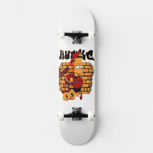 Hustle Bart Skateboard (Voorkant)