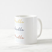 Hustle & Breathe Mug (Devant droit)