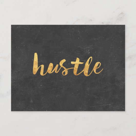 Hustle Briefkaart (Voorkant)