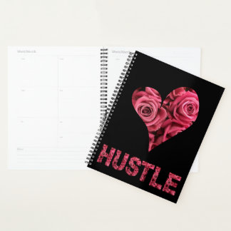 Hustle Floral roze Roses Planner